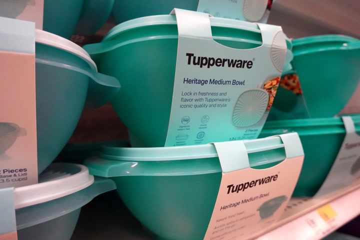 Tupperware 30pc Heritage Get It All Set Food Storage Container Set Pink :  Target