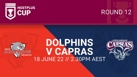 Redcliffe Dolphins - HC v Central Queensland Capras - HC