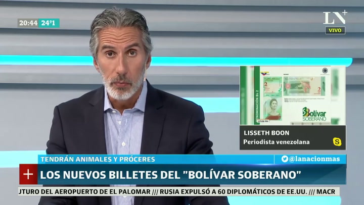 Cómo serán los nuevos billetes del 'bolívar soberano'