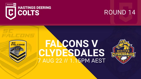 Sunshine Coast Falcons - HDC v Western Clydesdales - HDC