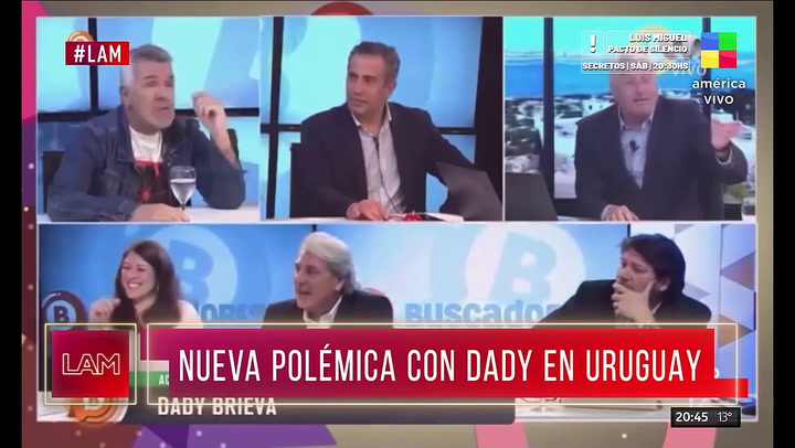 Dady Brieva y un nuevo conflicto en Uruguay