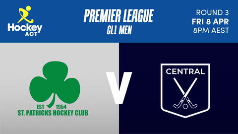 8 April - Mens - St Patricks Hockey Club v Central
