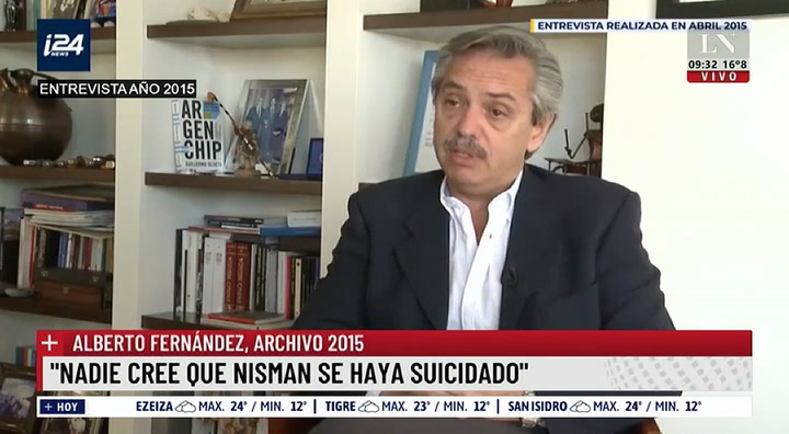 El cambio de postura de Alberto Fernández sobre la muerte del fiscal Alberto Nisman