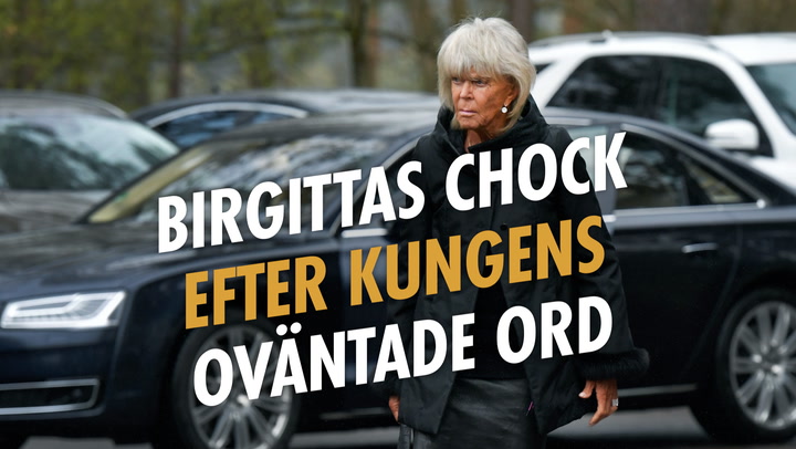 Prinsessan Birgittas chock: ”Vet inte vad jag ska säga”