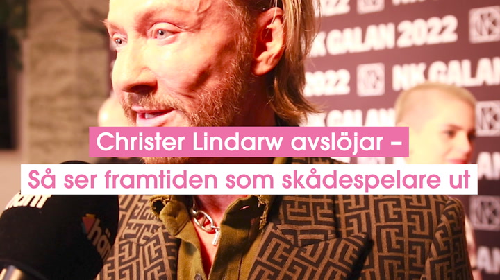 Christer Lindarw avslöjar – Så ser framtiden som skådespelare ut