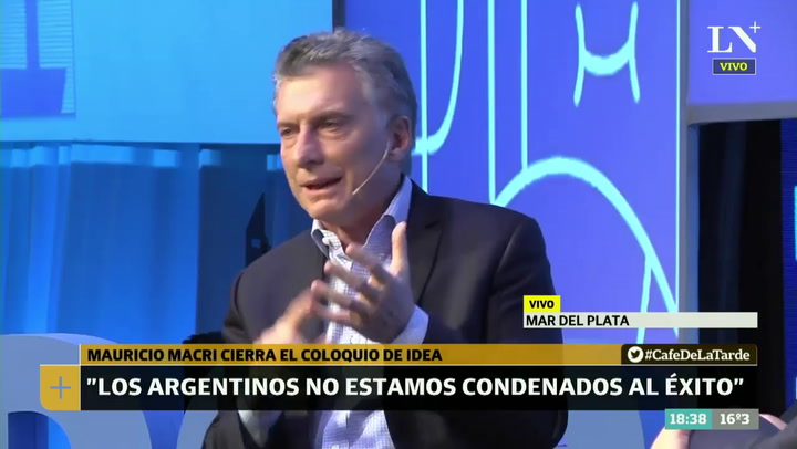 El pedido de Macri a los empresarios en el cierre del Coloquio de IDEA