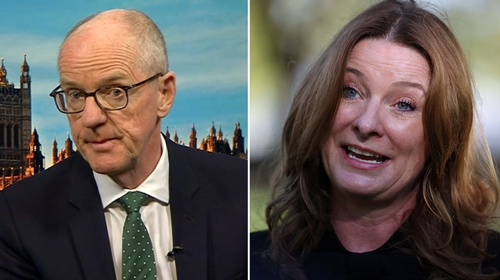 Nick Gibb laughs as he's asked if he's as 'frustrated' as Gillian Keegan