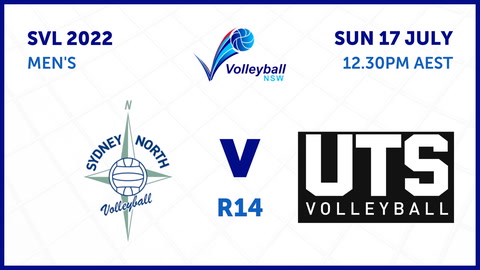 17 July - Sydney Volleyball League - R14 - Sydney North Volleyball v UTS Volleyball