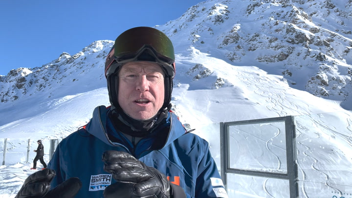 Top British free ride skier Warren Smith issues essential advice for the slopes