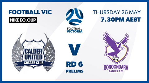 Calder United SC - Victoria Women v Boroondara Carey Eagles