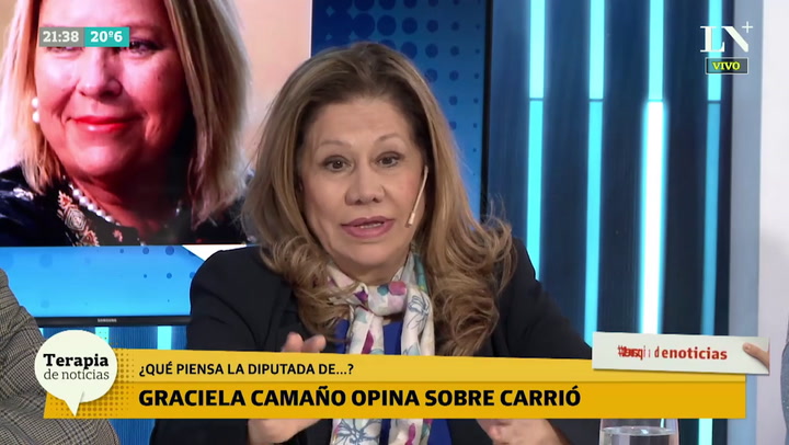 Las definiciones de Graciela Camaño sobre Elisa Carrió