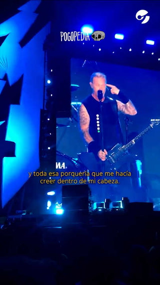 La confesión del cantante de Metallica en Brasil: “No me sentía bien”