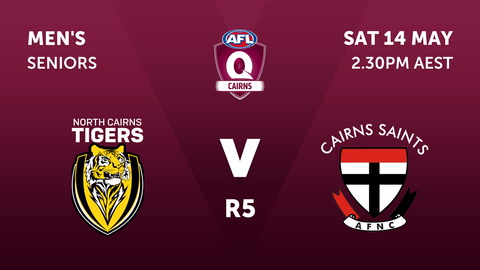 North Cairns Tigers - AFL Carins v Cairns Saints - AFL Carins
