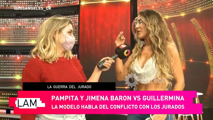 Jimena Barón se refirio al cruce con Guillermina Valdés - Fuente: eltrece
