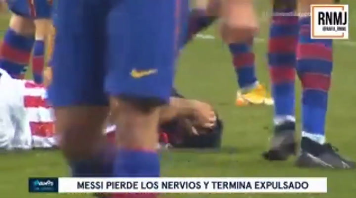 Un video que pone en duda la agresión de Lionel Messi
