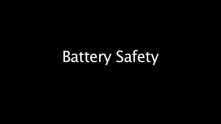 Battery Safety- The American Garage