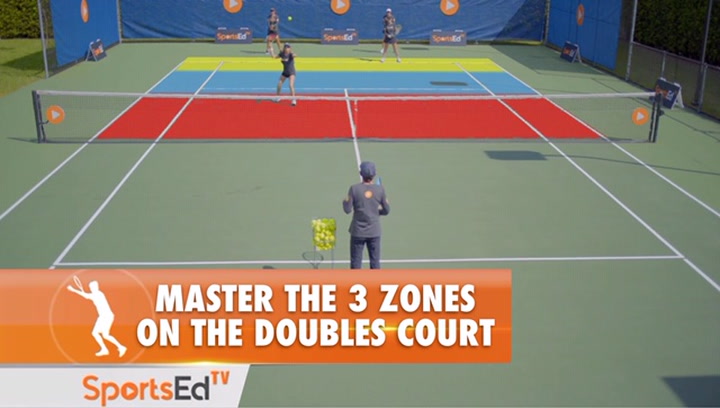 Master the 3 ZONES On The Doubles Court