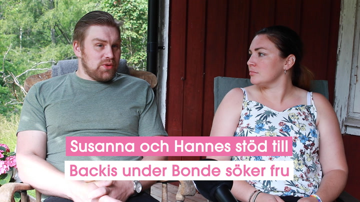Susanna och Hannes stöd till Backis under Bonde söker fru