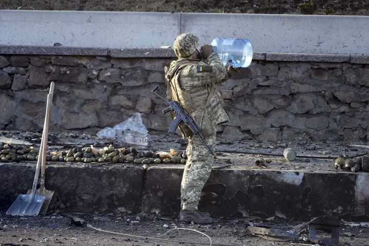 Clarín en la guerra: a una hora de Kiev la lucha es cuerpo a cuerpo