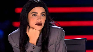 Lali Espósito piropeó a un participante de "Factor X" de España y protagonizó un divertido momento con su novia