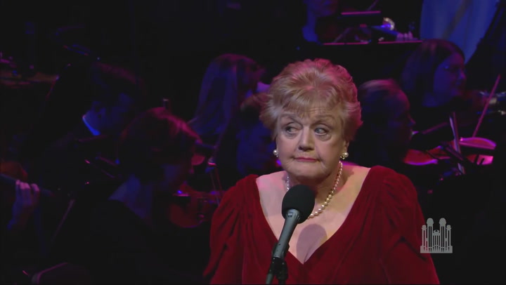 Angela Lansbury performs Beauty and the Beast