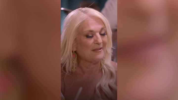 Vanessa Feltz ignores date and scrolls through her phone in Celebs Go Dating first look