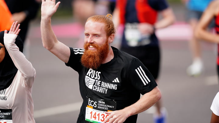 'Hardest Geezer' completes London Marathon days after running length of Africa