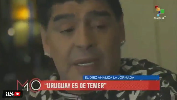 La frase de Maradona sobre Sergio Ramos - Fuente: Telesur