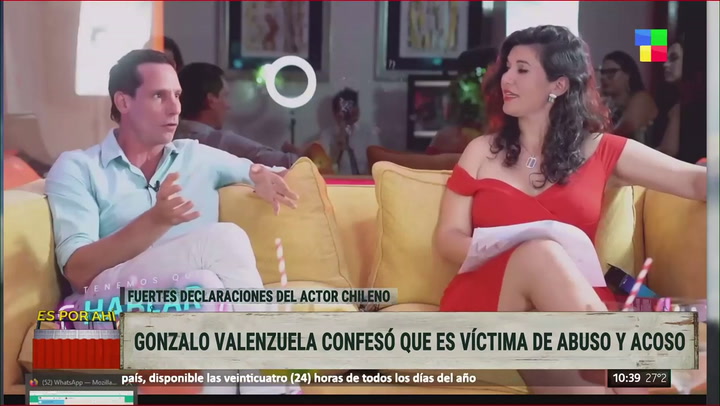 Las declaraciones de Gonzalo Valenzuela que provocaron revuelo en Chile: 'He sido más abusado que muchas mujeres'
