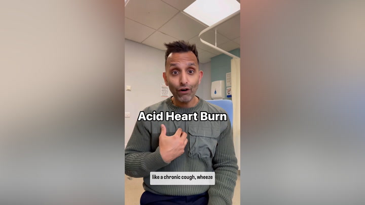 Doctor describes acid reflux symptoms