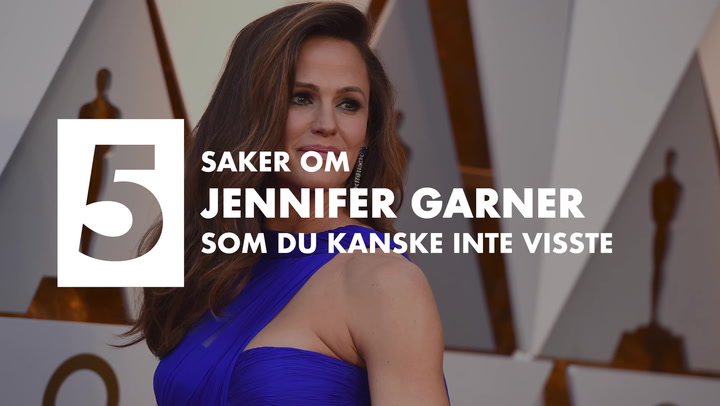 5 saker om Jennifer Garner som du kanske inte visste
