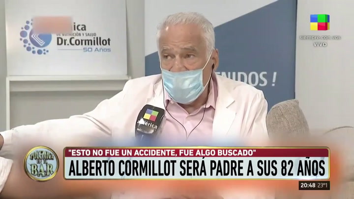 Adrián Cormillot habló de la paternidad de su padre Alberto a los 82 - Fuente: América TV
