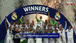 Real Madrid levantó el trofeo de la Champions
