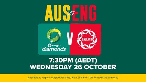 26 October 2022 - Australia v England Series - Match 1