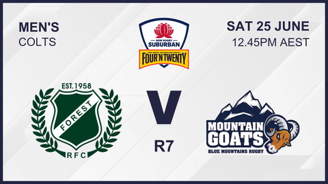 Forest Rugby Club v Blue Mountains Rugby Club