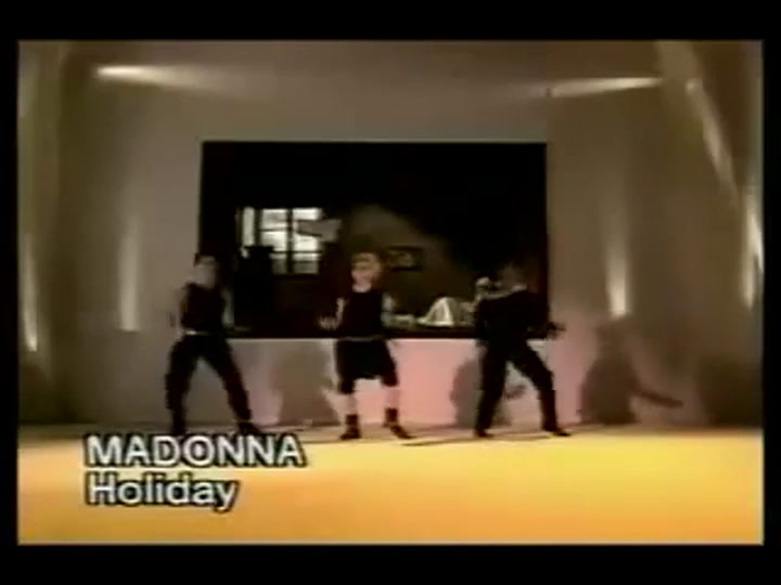 Madonna - Holiday - Fuente: YouTube