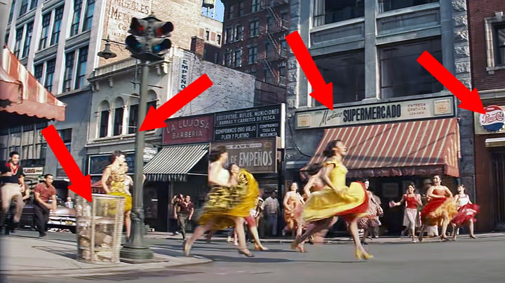 How modern city streets are transformed to look old in historical movies and TV shows