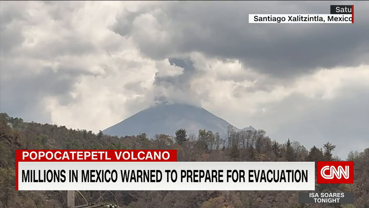 Una periodista estadounidense pronunció mal el nombre del volcán Popocatépetl