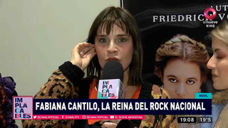 Fabiana Cantilo no quiso hablar de su película en una entrevista con Susana Roccasalvo y levantaron el móvil