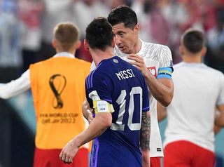 Mundial de Qatar 2022. Tenso cruce entre Messi y Lewandowski en Argentina-Polonia