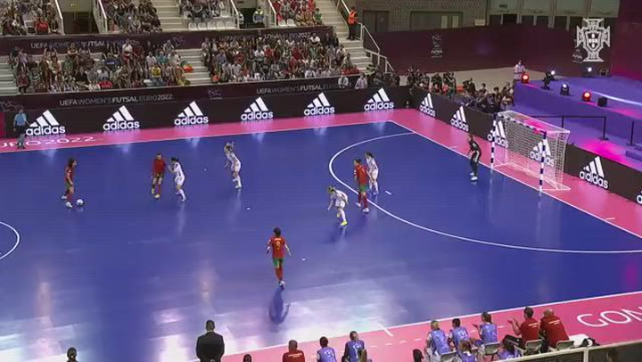 Euro Futsal Feminino| Portugal 6-0 Hungria (Meias-Finais, Resumo)