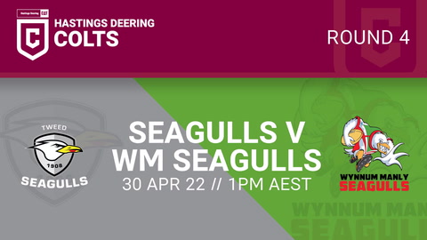 Tweed Seagulls U20 - HDC v Wynnum Manly Seagulls U21 - HDC