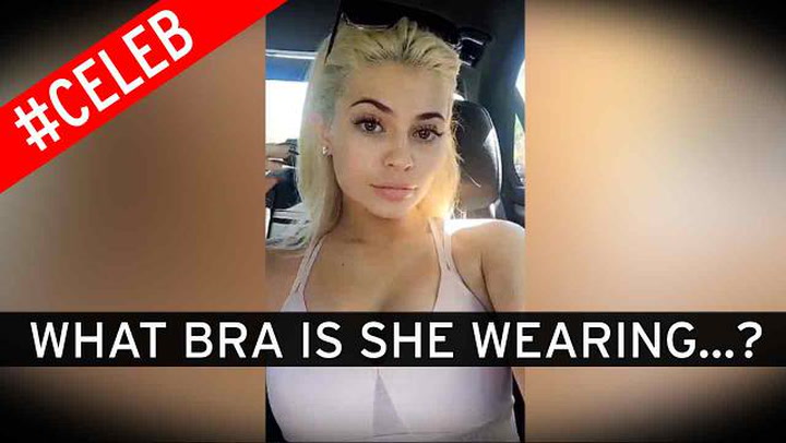 Kylie Jenner films her boobs in a very tight top in saucy Snapchat video