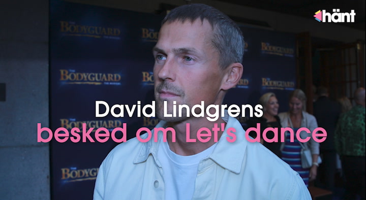 David Lindgrens framtidsbesked för Let’s dance