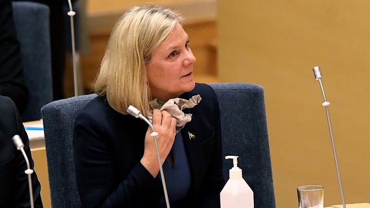Magdalena Andersson: Sweden's first female PM resigns just hours after taking role