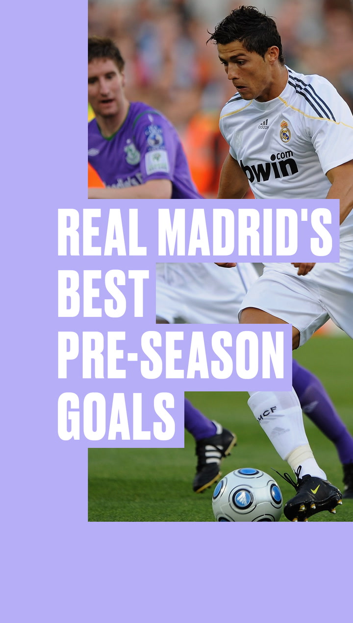 TOP SUMMER TOUR GOALS  Real Madrid pre season 