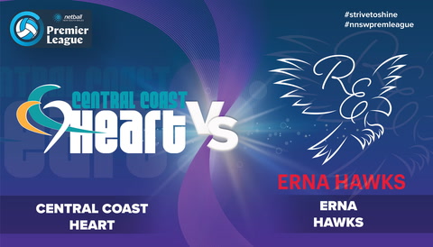 Central Coast Heart - Open v ERNA Hawks - Open