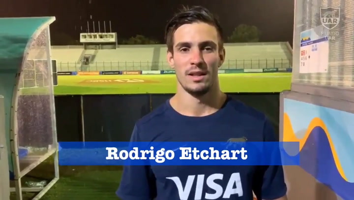 La palabra de Rodrigo Etchart tras el partido - Fuente: UAR