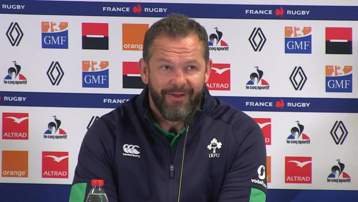 Andy Farrell hails Ireland's composure with Six Nations win in France