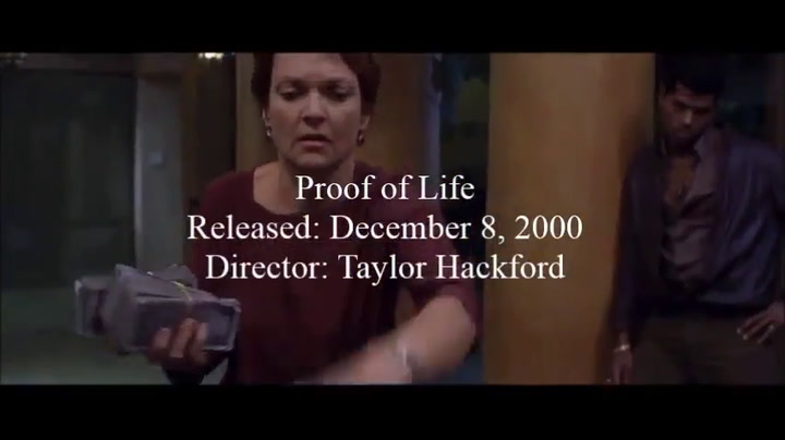Prueba de vida, la película que propulsó el affaire de Meg Ryan con Russell Crowe - Fuente: YouTube